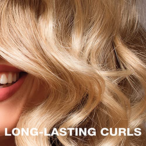 Conair Magnetic Hair Rollers, Curlers in Assorted Sizes and Colors, Rollers Curler Set with Comb Clips Included, 75-Piece - color: Rainbow