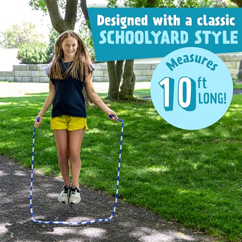 Squirrel Products Jump Rope 10' - color: Blue