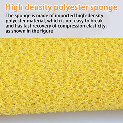 12 Pcs Textured Paint Roller Covers with 2 Frames Set, 4 inch | Foam Drywall Texture Paint Rollers, House Paint Roller Covers for Art Painting Walls Ceilings - size: 4",12pcs+2frame