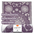 Manduka Yogitoes Hot Yoga Mat Towel - 71" | Moisture Activated Grip | Patented Silicone Nubs | Highly Absorbent, Durable & Easy Care | Made from Recycled Materials | 71 x 24 Inches | Geija Purple - color: Geiija Purple, size: 71" x 24"