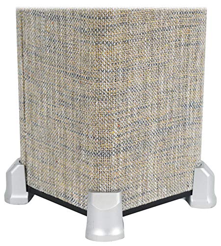 Rockville ONE-Tower BG All-in-One Bluetooth Speaker System+HDMI/Optical/RCA | All-In-One System, USB Playback, 200W Peak, 60W RMS, Remote, Adjustable Bass/Treble, Class D Amp, Digital Display, Home Use - color: Beige