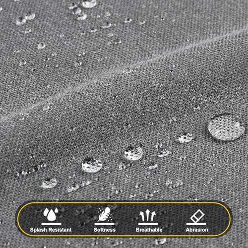 28"x54" Speaker Grill Cloth Fabric Stereo Mesh Fabric Water Resistant for Replacement Speaker Covers Protection Marine Boats Yachts Audio Party Stereo Equipment Gray - color: Gray, size: 28"x54"