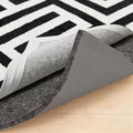 GORILLA GRIP Felt with Rubber Stay in Place Slip Resistant Rug Pad, 1/4 inch Thick, 2x10 FT Protective Padding Under Area Rugs, Cushioned Gripper Pads, Carpet Runners, Hardwood Floors Protection - size: 2' x 10' (Rectangular), style: 1/4" Thickness