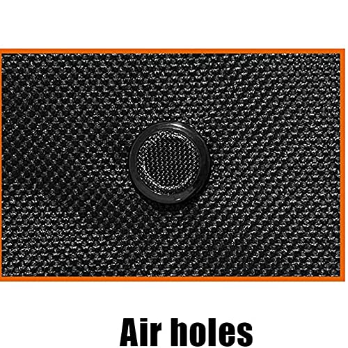 Generator Cover Waterproof, Heavy Duty Thicken 600D Polyester with Elastic Drawstring, Weather/UV Resistant Generator Cover for Universal Portable Generators 5000-10000 Watt (32''L x 24''W x 24''H)