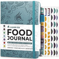 Clever Fox Food Journal Pocket - Daily Food Diary, Meal Planner to Track Calories & Nutrients, Weight Loss Tracker Notebook, 4x5.5” (Aquamarine) - color: Aquamarine, size: Pocket (4.0'' x 5.5'')