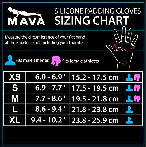 Mava Sports Cross Training Gloves with Wrist Support for WODs,Gym Workout,Weightlifting & Fitness-Silicone Padding, No Calluses-Suits Men & Women-Weight Lifting Gloves for a Strong Grip - color: Black, size: X-Large
