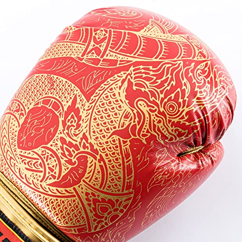 UFC Thai Naga Training Gloves - color: Red, size: 12oz