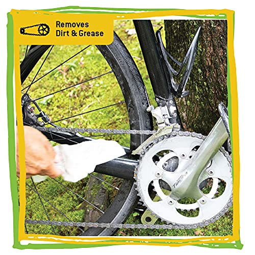 Tub O' Towels Heavy Duty Cycling Wipes, Individually Wrapped Cleaning Wipes for Biking and Cycling, 12-Pack