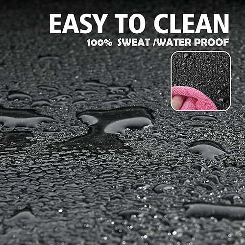 Bike Mat | 6mm, 30" x 72" Exercise Bike Mat/Treadmill Mat for Hardwood Floors or Carpet, Non-Slip Sweat-Proof Exercise Equipment Mat for Bike Trainer/Stationary Spin Bike/Indoor Cycling - size: 1/4" thick, 30" x 72"