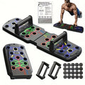Multi-Function Push Up Board, Portable Home Fitness Equipment, for Father Papá Easter, Color-Coded Push Up Stand for Full Body Chest, Shoulder, Back & Arm Muscle Training