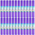 Funtery 3 mm Thin Yoga Mats Bulk, 68 x 24 Inches Lightweight PVC Exercise Mats Non Slip Workout Fitness Pads for Yoga Pilates Stretching Classes Gym Home Studio - color: Purple