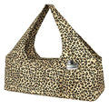 Yoga Mat Bag - Large Yoga Bag with Yoga Mat Strap, Zipper and Pockets - Yoga Bags and Carriers Fits All Your Stuff - Personalized Yoga Mat Bags for Women Fits Most Size Mats - color: Leopard Print