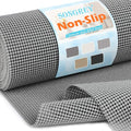 Songrey Non-Slip Shelf Cabinet and Drawer Liner, 12IN x 20FT, Dark Gray | No Adhesive Residue, Strong Grip, Thick PVC Mat, for Kitchen Shelves, Bathroom Drawers, Home Essentials, Snip to Fit - color: Dark Gray, size: 12"W x 240"L
