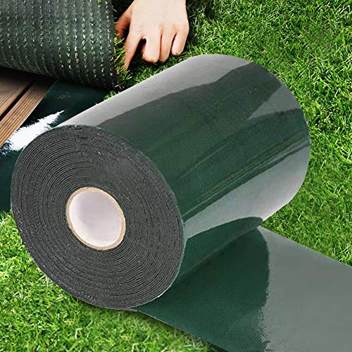 TYLife Double-Sided Artificial Grass Tape,6" x33' Self-Adhesive Synthetic Turf Seam Carpet Tape for Jointing Fake Green Lawn,Mat Rug,Connecting Garden Pet Rug - size: Double-sided(6" x 33')