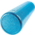 JFIT High Density Foam Roller – EPP Deep Tissue Massage Roller for Muscle Recovery, Myofascial Release & Stretching - color: Solid Blue, size: 24-Inch