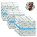 50 Pieces 6 x 6 in Stretch Waterproof Adhesive Bandages Transparent Film for Tattoo Aftercare and Skin Repair Adhesive Tattoo Supply Wrap - size: 6 x 6 Inch(Pack of 50)