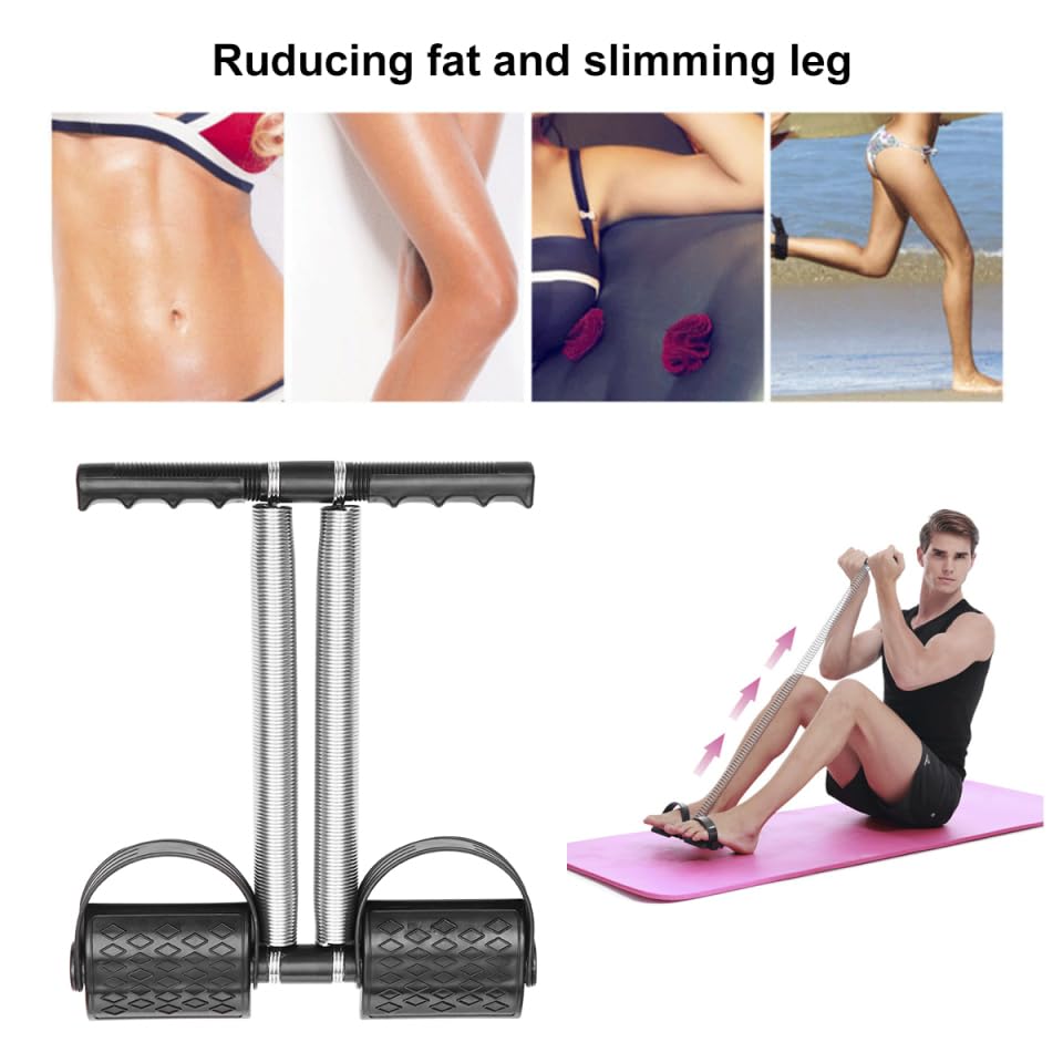 GALPADA Fitness Equipment Exercise Puller Gym Pedal Leg Exerciser Leg Training Equipment Stretch Board Steel