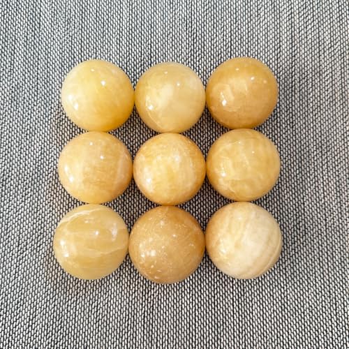 Marble Baoding Balls, Chinese Meditation Stress Relief Balls for Hand Therapy, Manual Massage Exercise with an Upgraded Shockproof Imitation Wood Box, 2 Count Beige, Medium-1.57" - color: Beige, size: Medium-1.57"