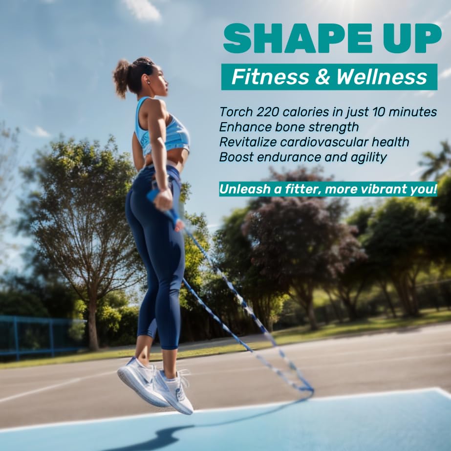 Experience Smooth and Adjustable Jumping with the IDOU Beaded Jump Rope - Unbreakable Handles, Tangle-Free Rotation, and Customizable Length. The Ultimate Fitness Companion! - color: 2 PACK Black & W Beaded