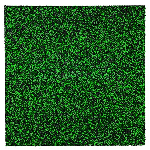 Playsafer Elevate Rubber Playground Tiles - 1" Thick High Density Interlocking Shock Absorbent Safety Tile for Playgrounds, and Exercise Equipment - 20" X 20" (180 Tiles - 486 Sq. Ft. - Green) - color: Green